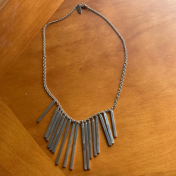 Statement Piece Silver-toned Necklace 2/$10 - Picture 1 of 3